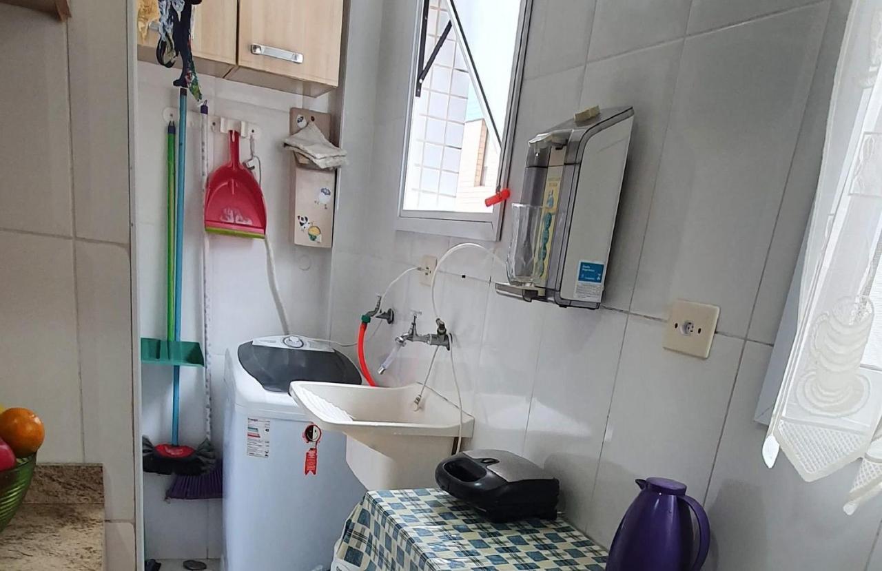 Apartamento Na Praia Praia Grande  Luaran gambar