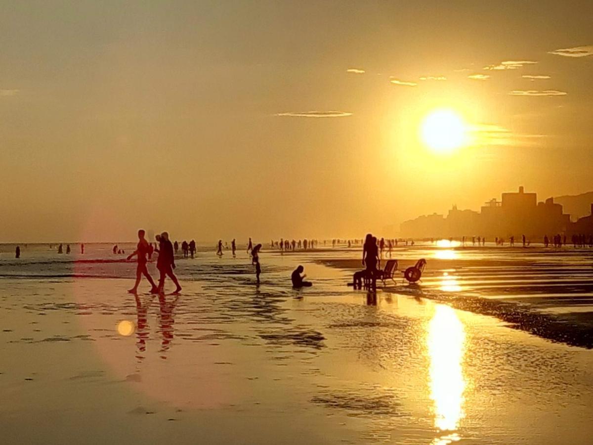 Apartamento Na Praia Praia Grande  Luaran gambar
