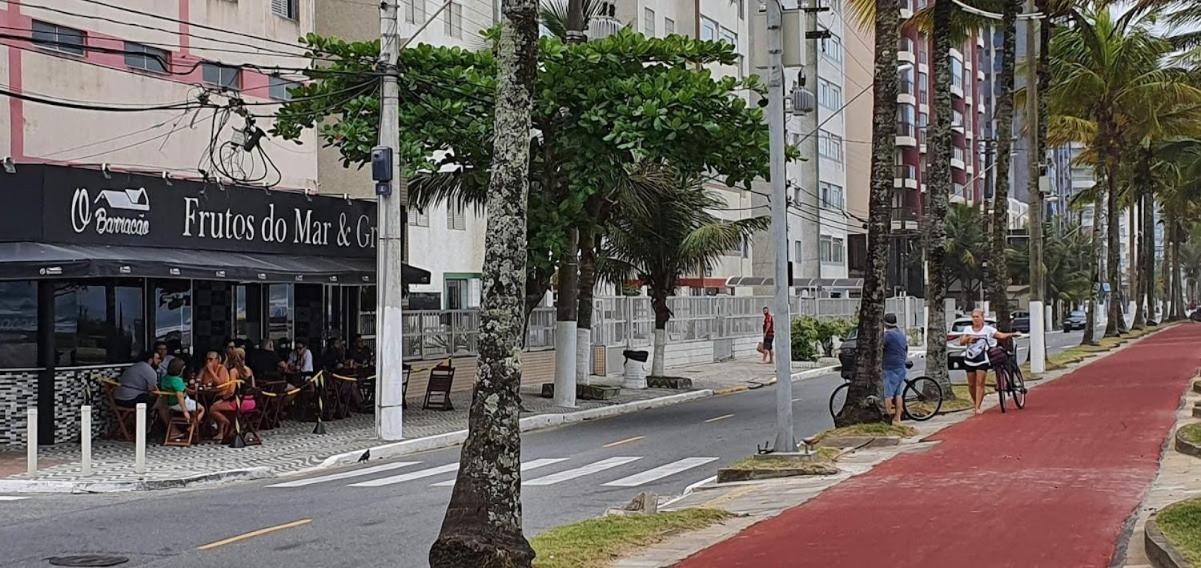 Apartamento Na Praia Praia Grande  Luaran gambar