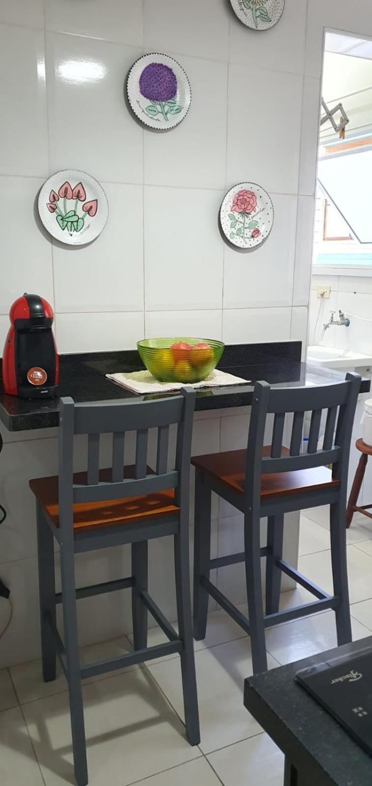 Apartamento Na Praia Praia Grande  Luaran gambar