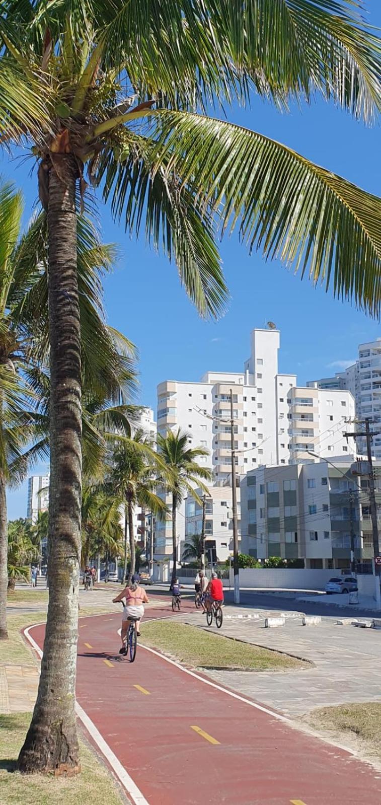 Apartamento Na Praia Praia Grande  Luaran gambar